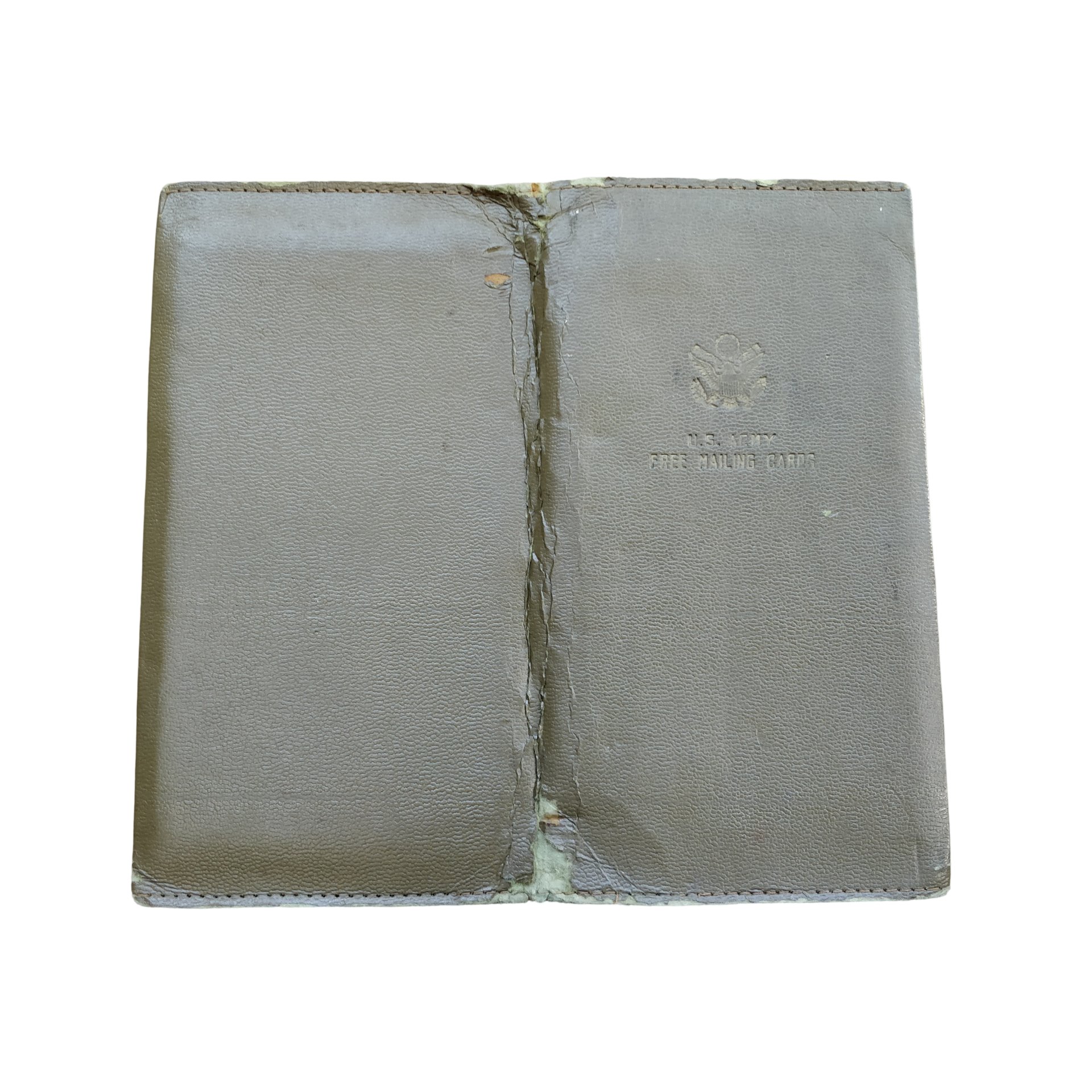 WWII US Leather Folder With Postcards — image 8