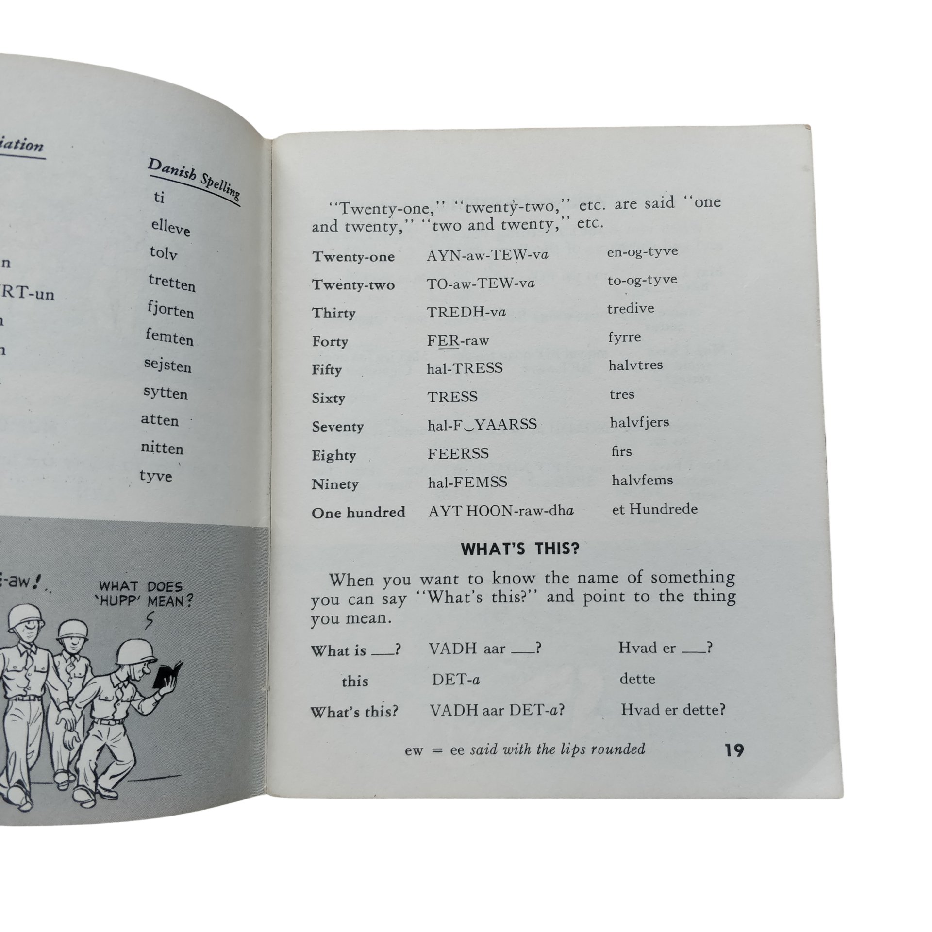WWII US Danish Language Guide — image 3