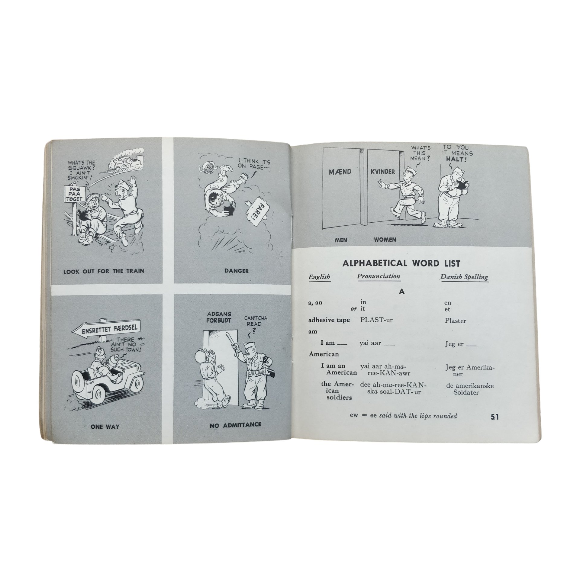 WWII US Danish Language Guide — image 4
