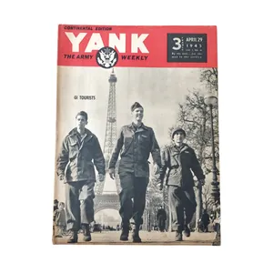 WWII US Yank Magazine GI Tourists