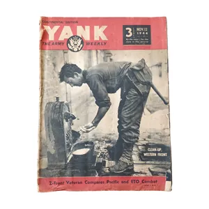 WWII US Yank Magazine ETO Combat