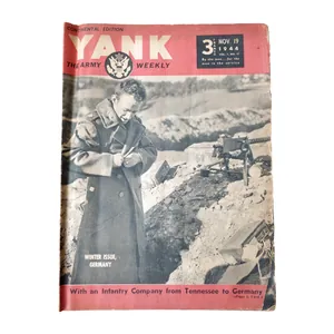 WWII US Yank Magazine Winter Issue