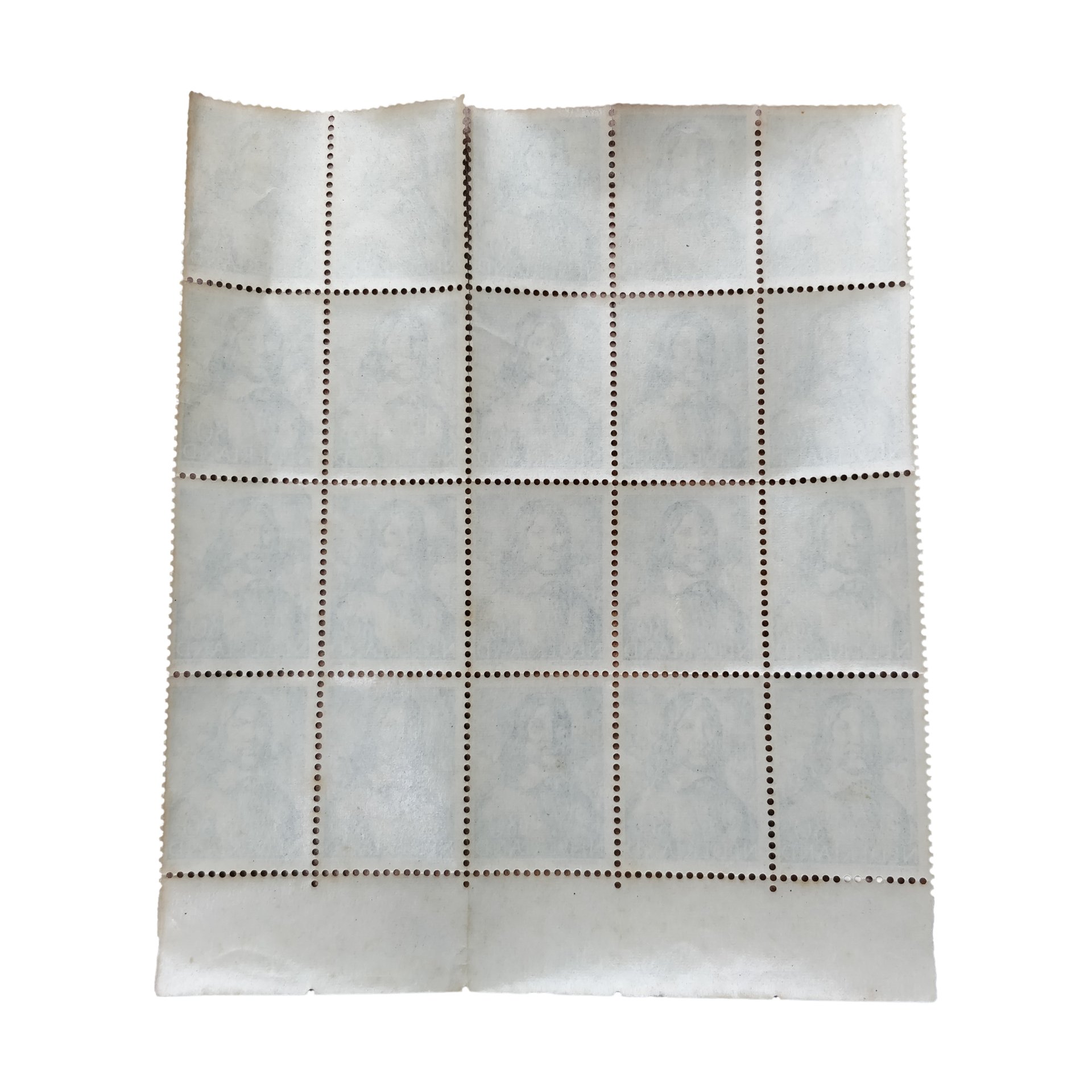 WWII Dutch Stamp Sheet 1943 Tromp — image 2