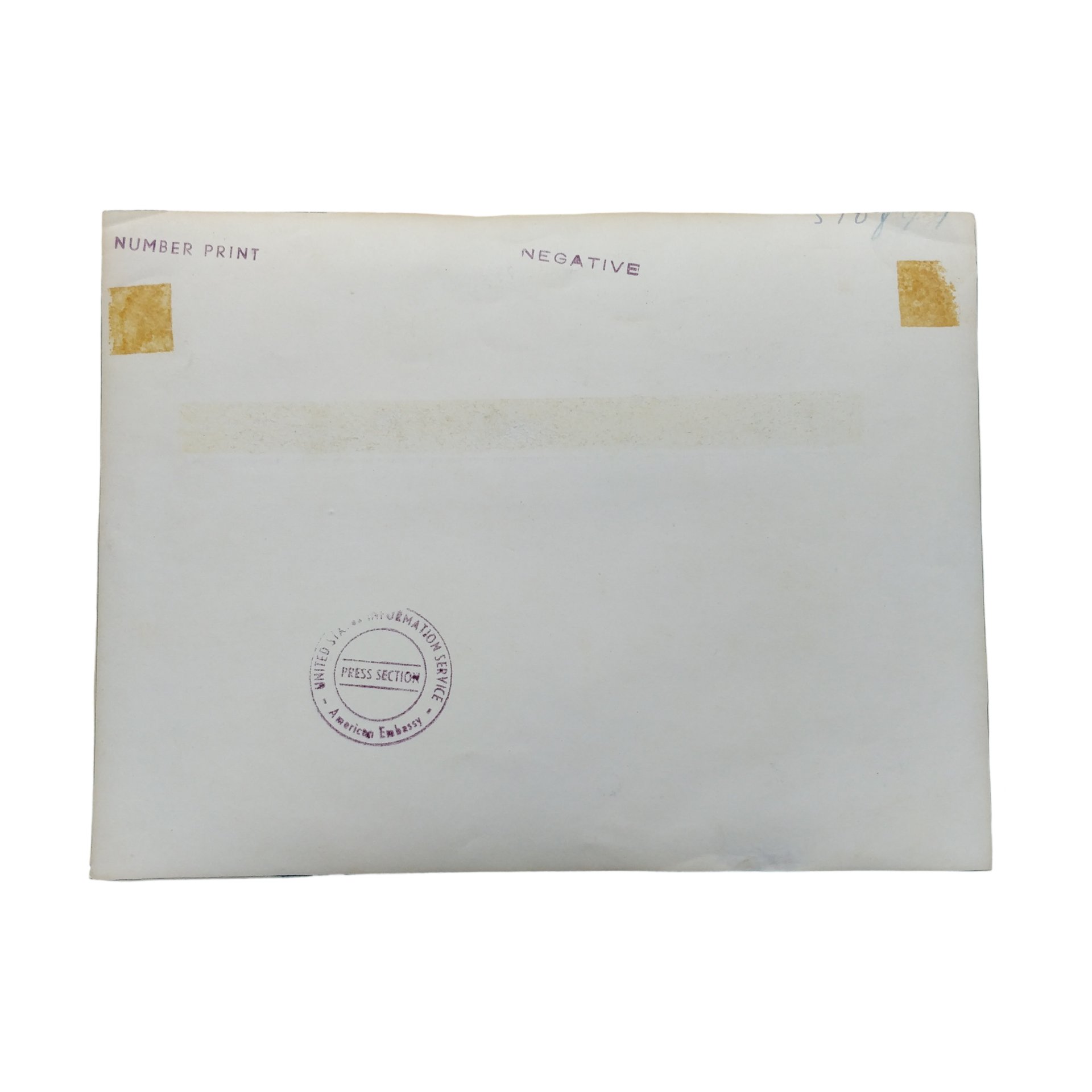 WWII US Press Photograph Pacific Surrender — image 2