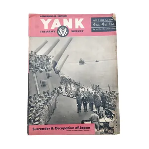 WWII US Yank Magazine Surrender & Occupation Of Japan