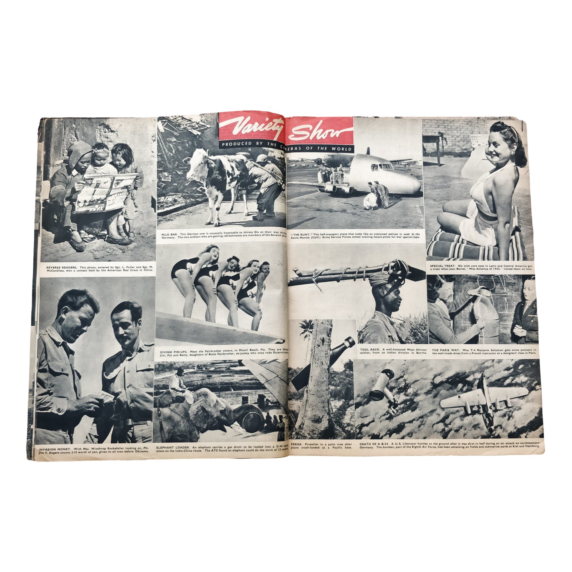 WWII US Yank Magazine Omaha Beach — image 3