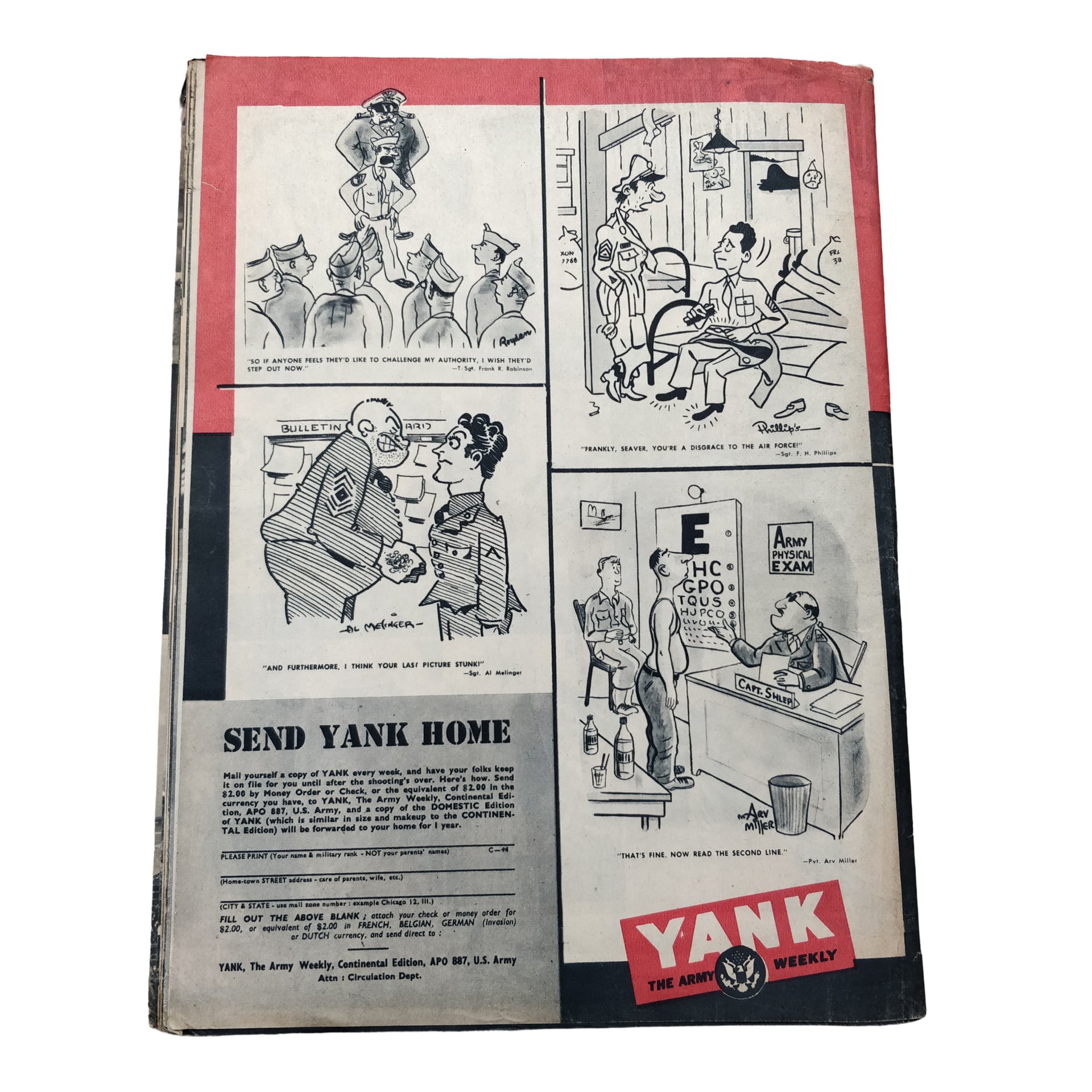 WWII US Yank Magazine Omaha Beach — image 5