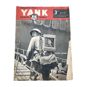 WWII US Yank Magazine Pacific Bound