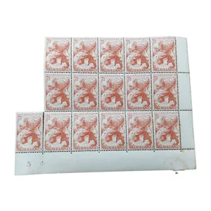 WWII Dutch Stamp Sheet 1945 Liberation