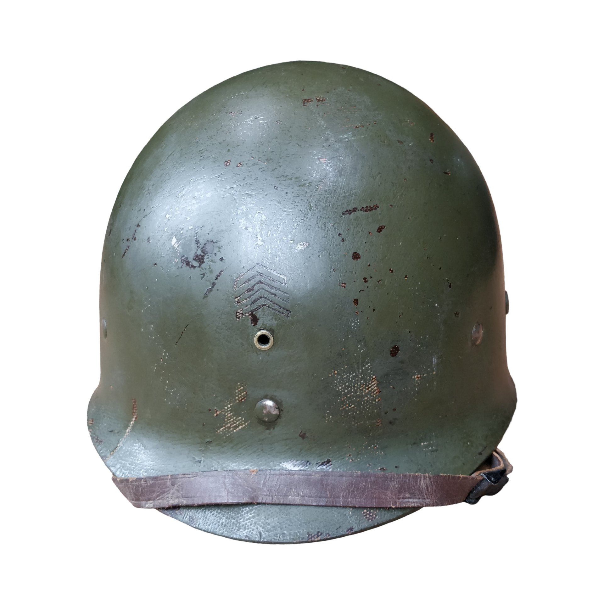 WWII US M1 Helmet Sergeant Named — image 15