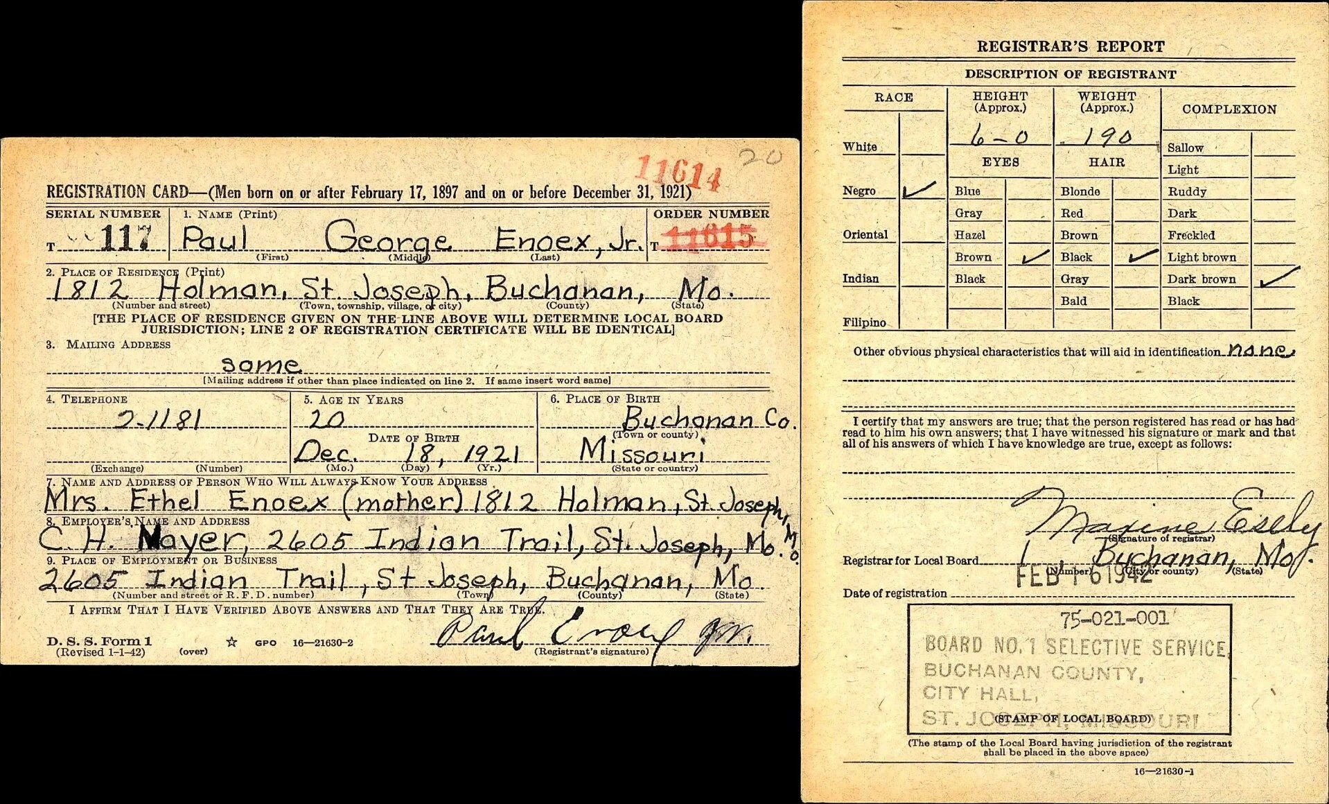 WWII US M1 Helmet Sergeant Named — image 25