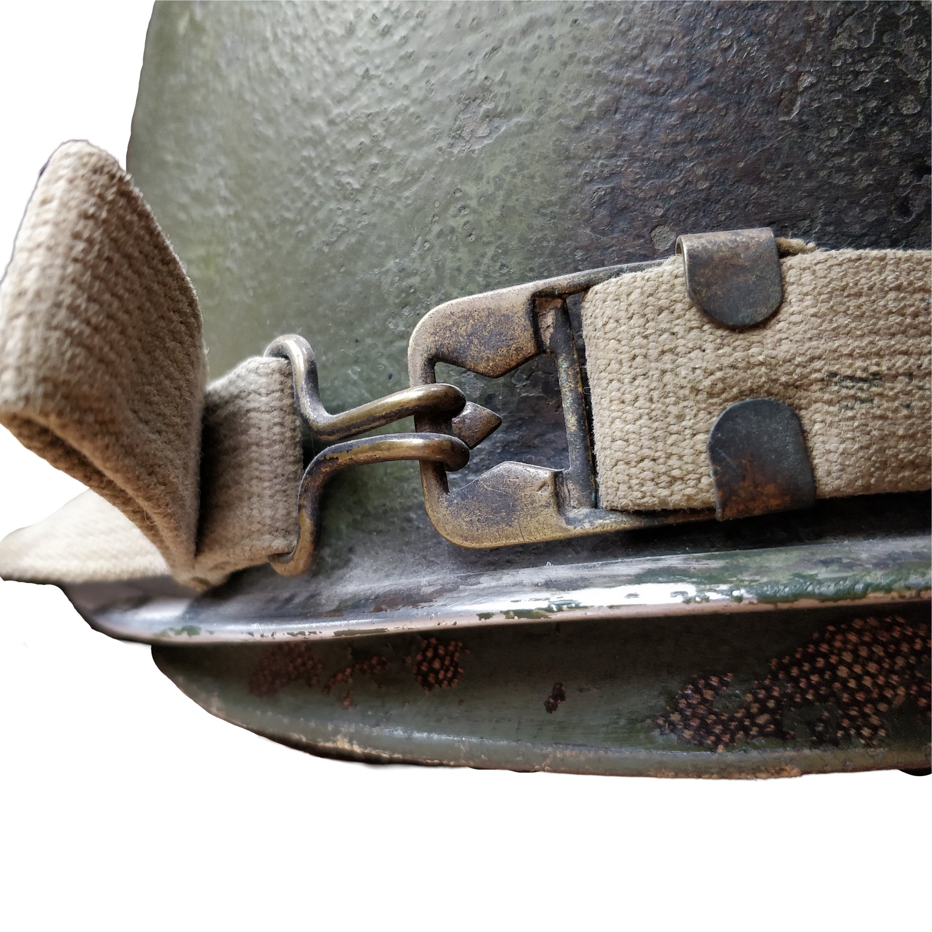 WWII US M1 Helmet Sergeant Named — image 8