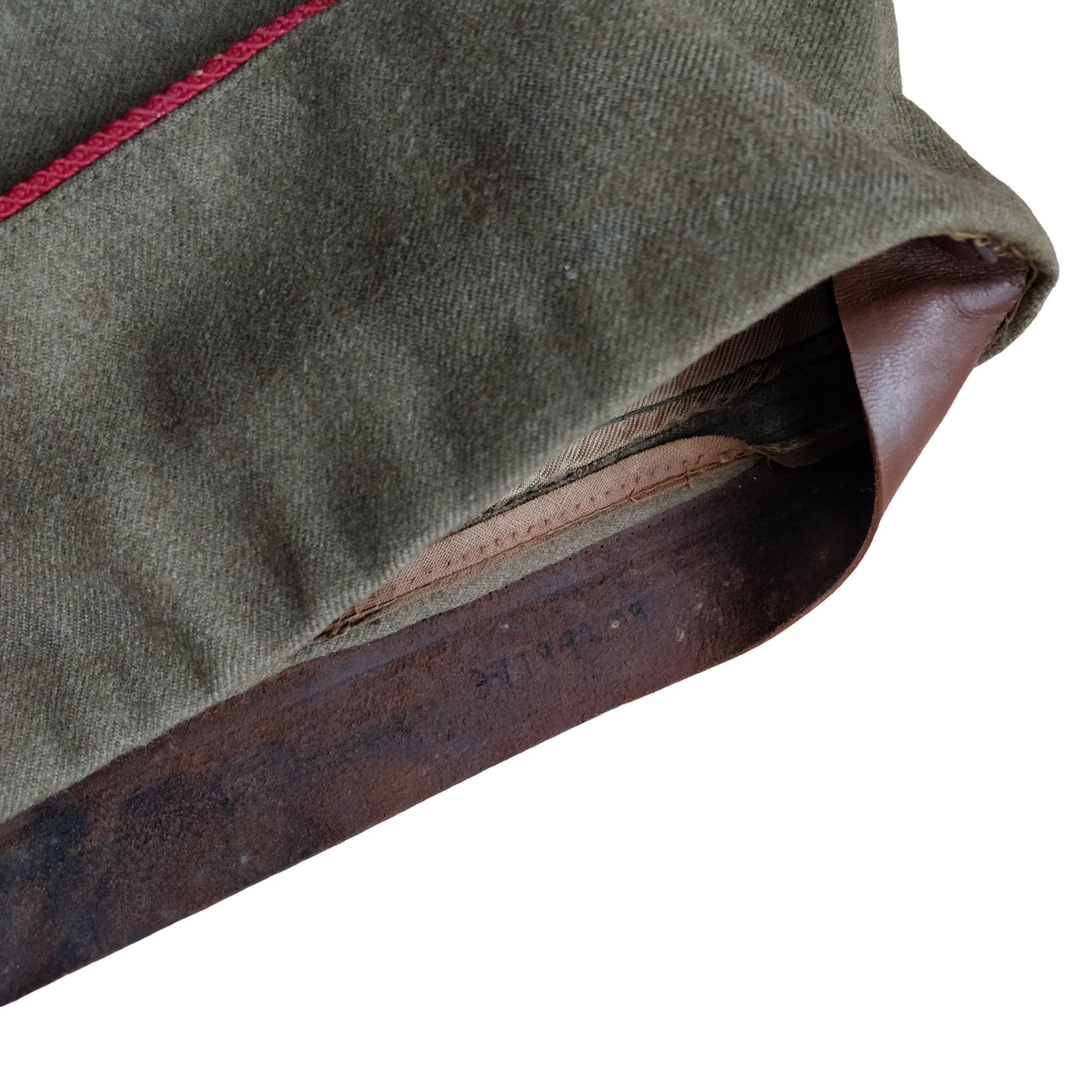 WWII US Airborne Garrison Cap Artillery Named — image 5