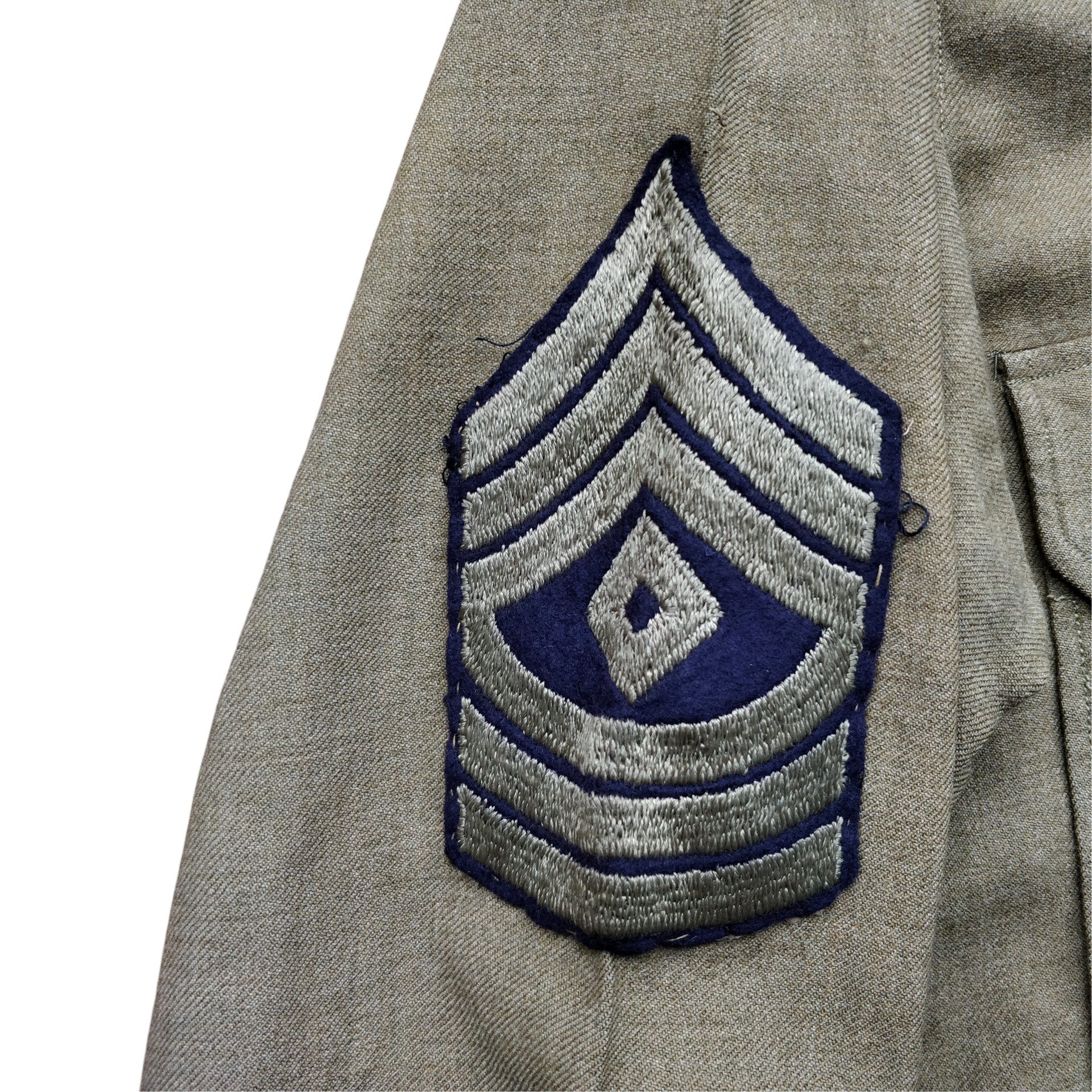 WWII US Wool Shirt Air Force First Sergeant — image 4