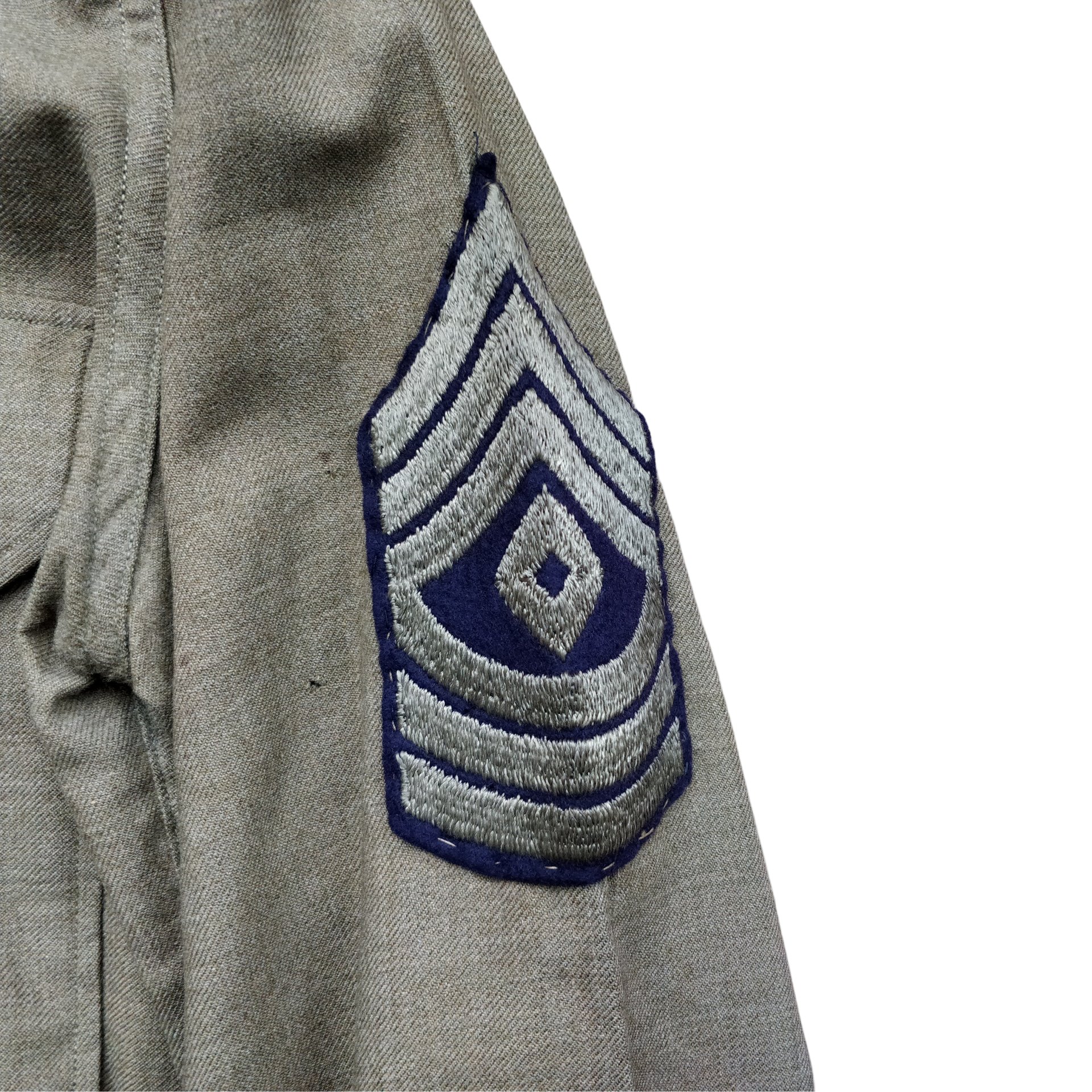WWII US Wool Shirt Air Force First Sergeant — image 5