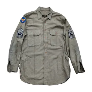 WWII US Wool Shirt Air Force First Sergeant