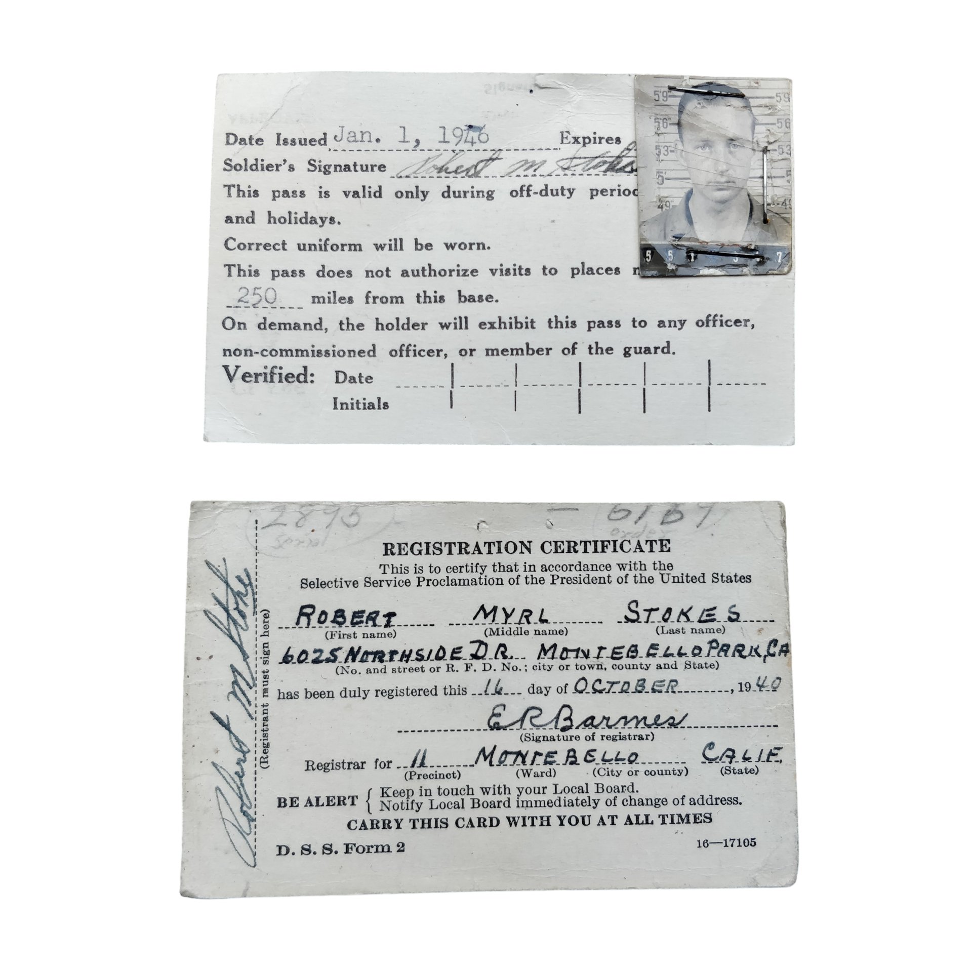 WWII USAAF Dog Tag Grouping Stokes — image 13