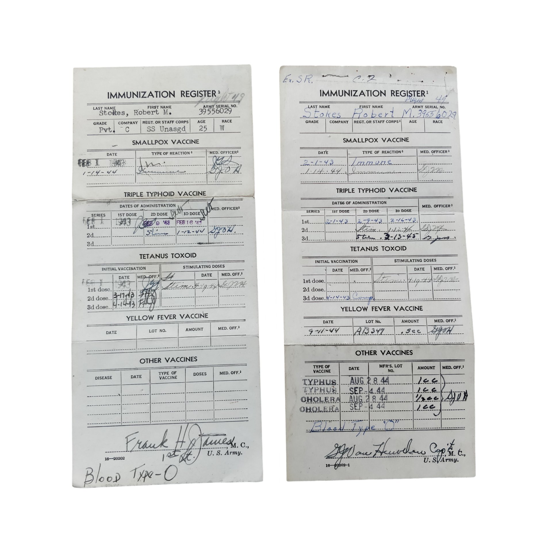 WWII USAAF Dog Tag Grouping Stokes — image 9
