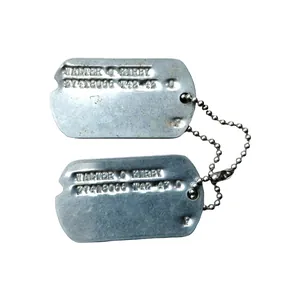 WWII US Dog Tag Set Kirby