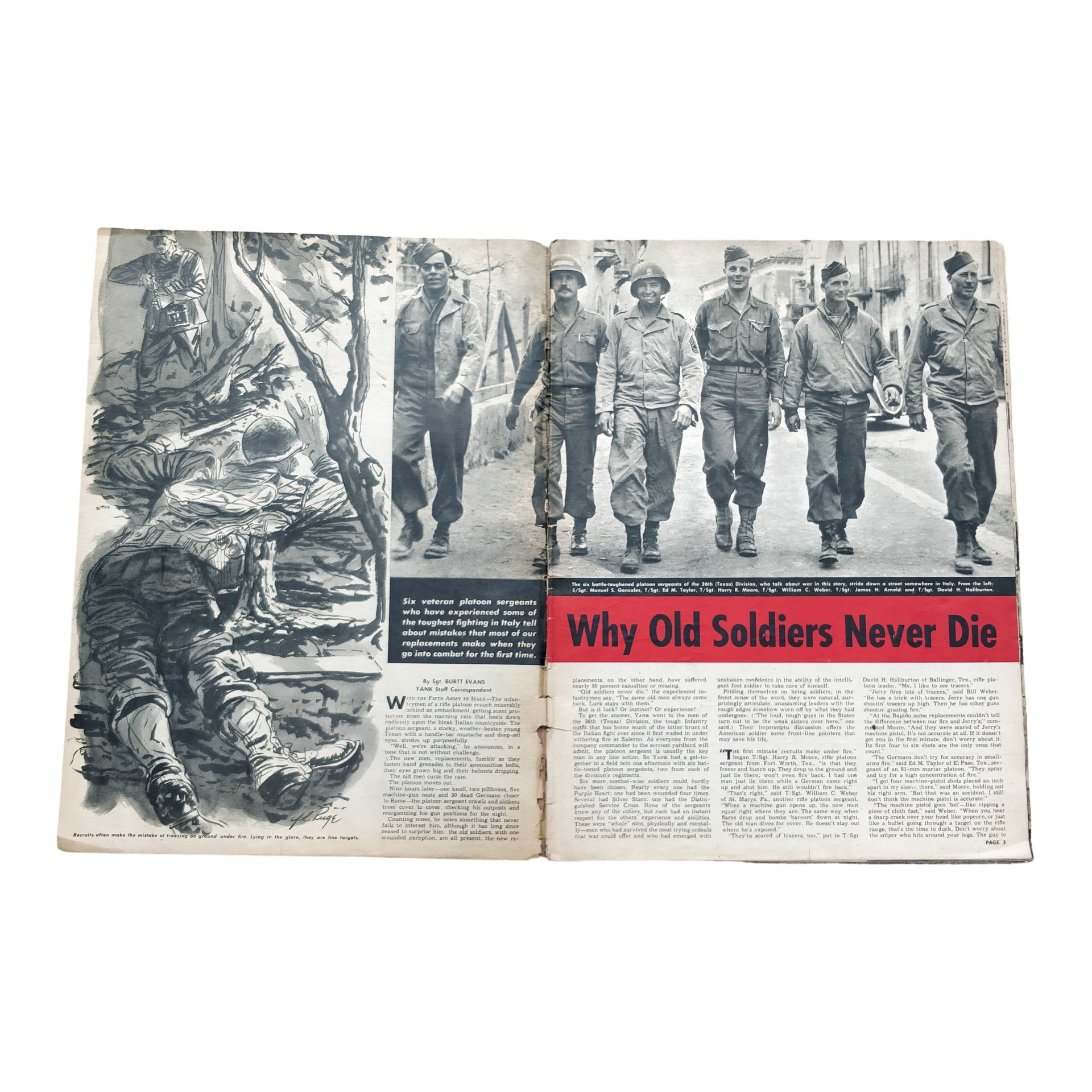 WWII US Yank Magazine Fighter Pilots — image 2