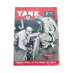 WWII US Yank Magazine Fighter Pilots