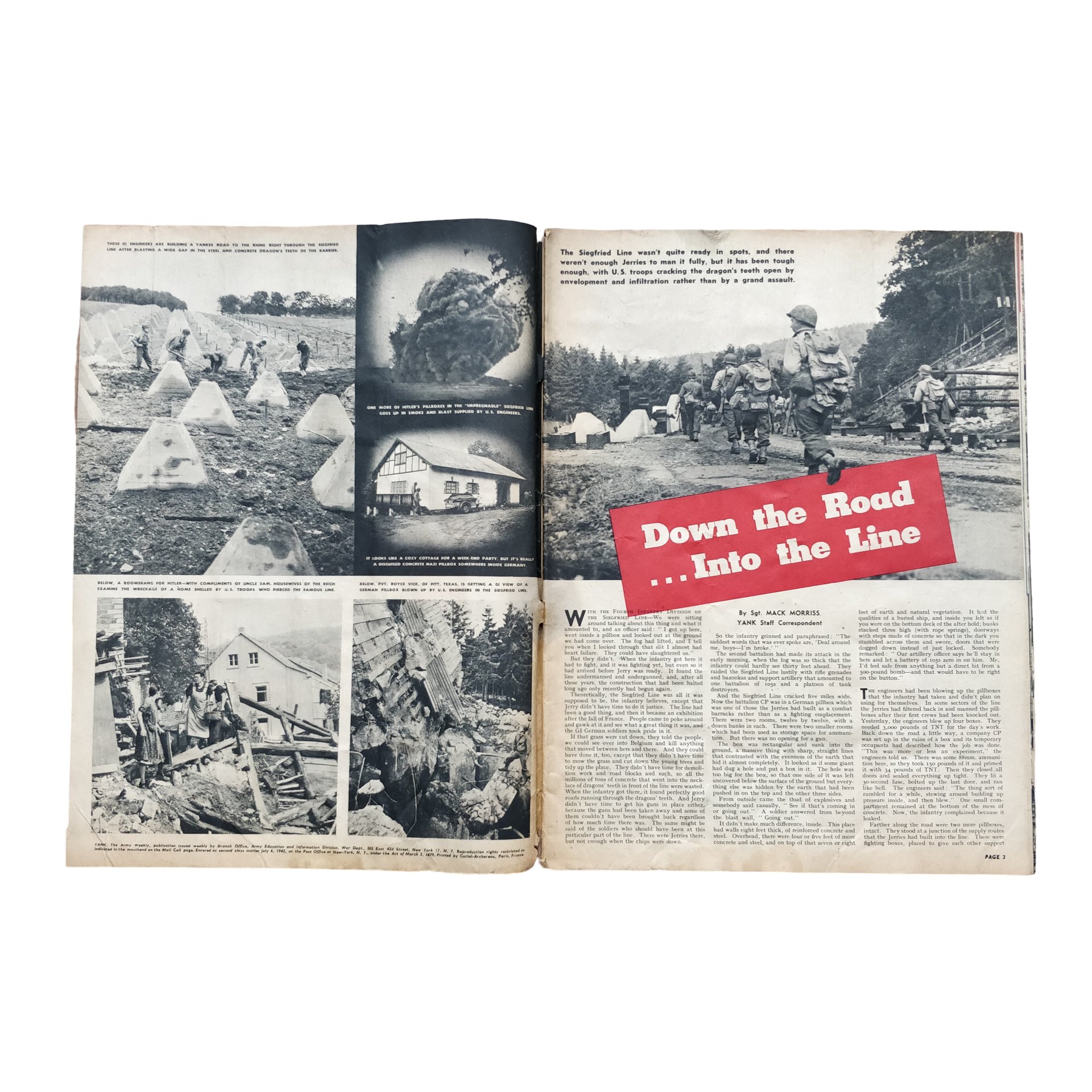 WWII US Yank Magazine Mines — image 2