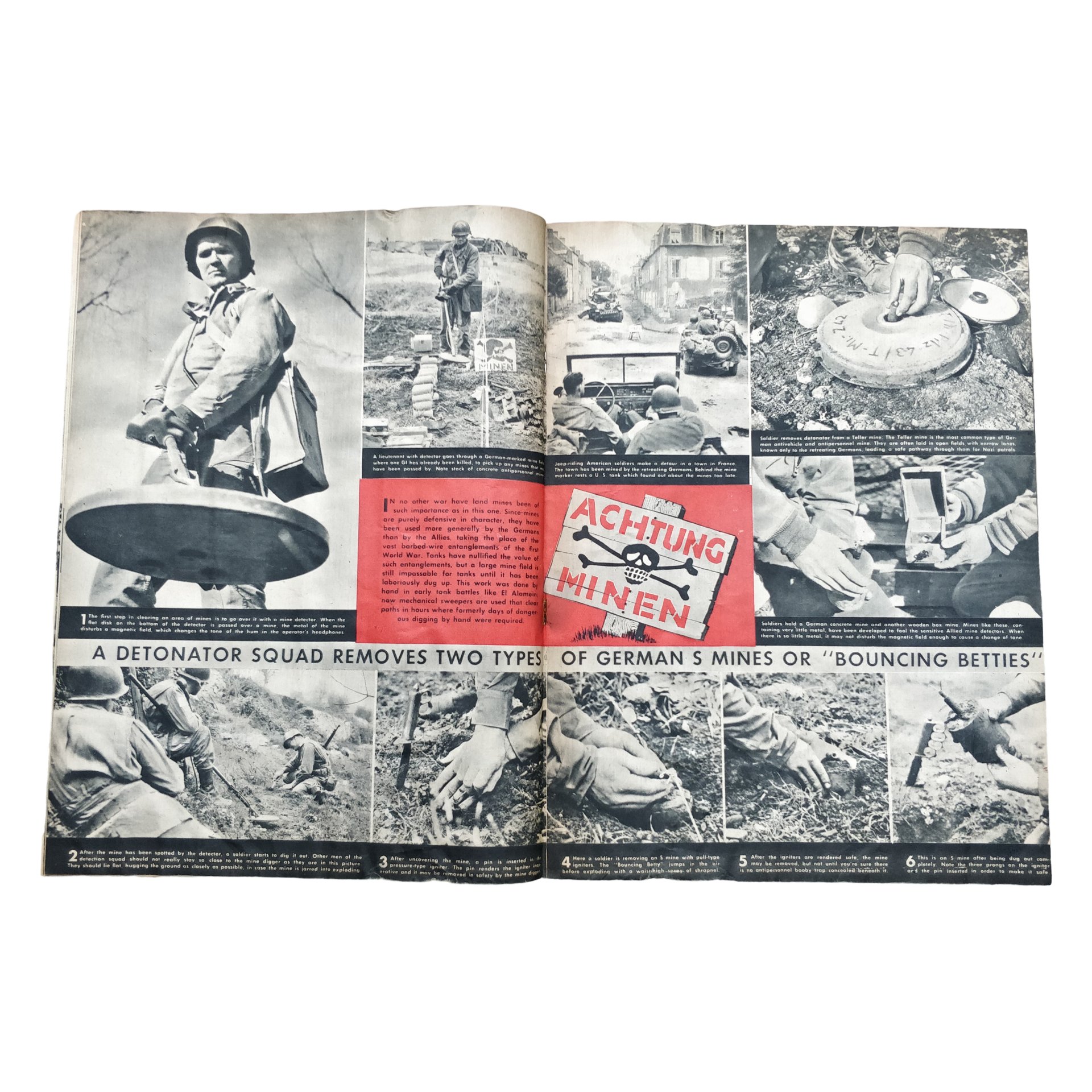 WWII US Yank Magazine Mines — image 4