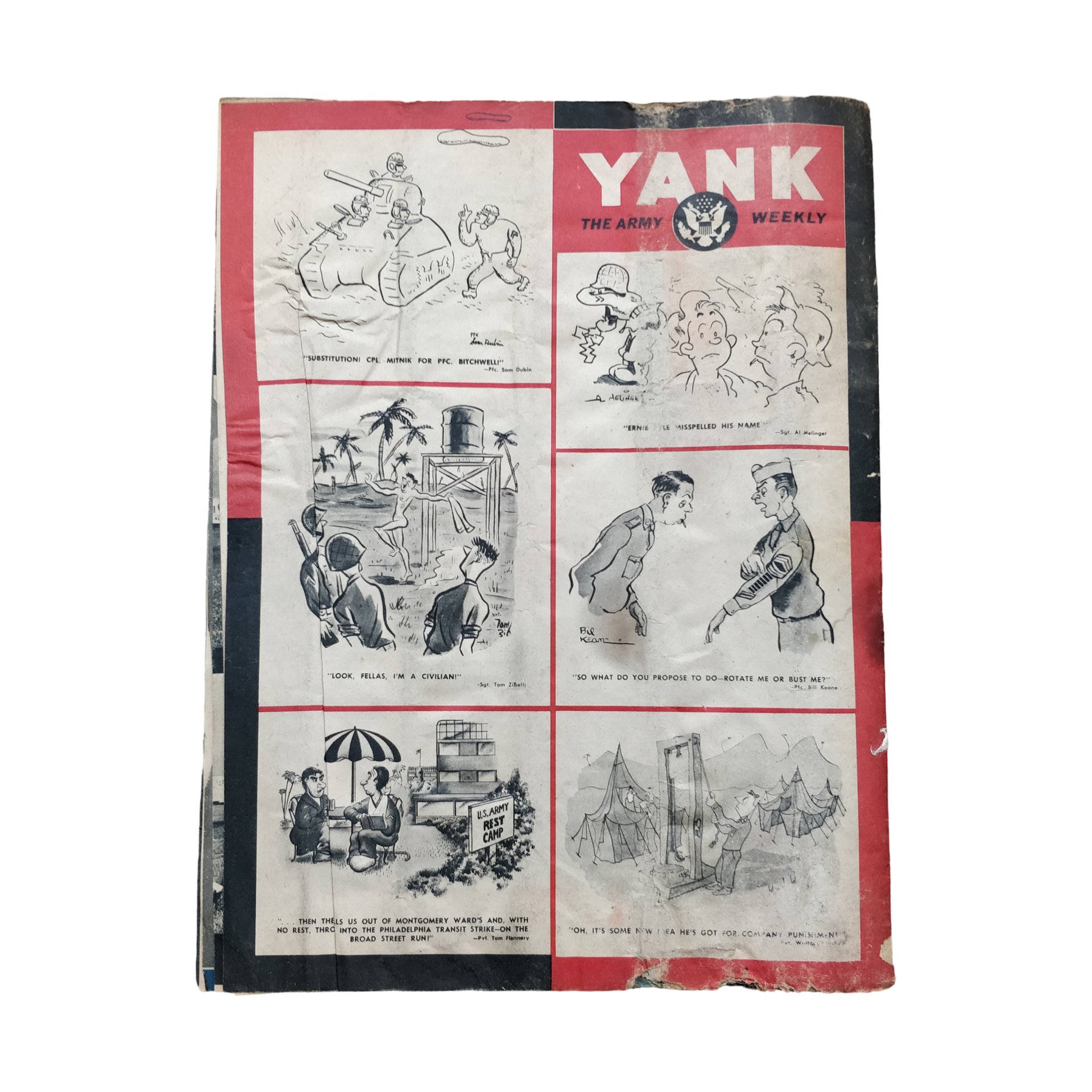 WWII US Yank Magazine Mines — image 5