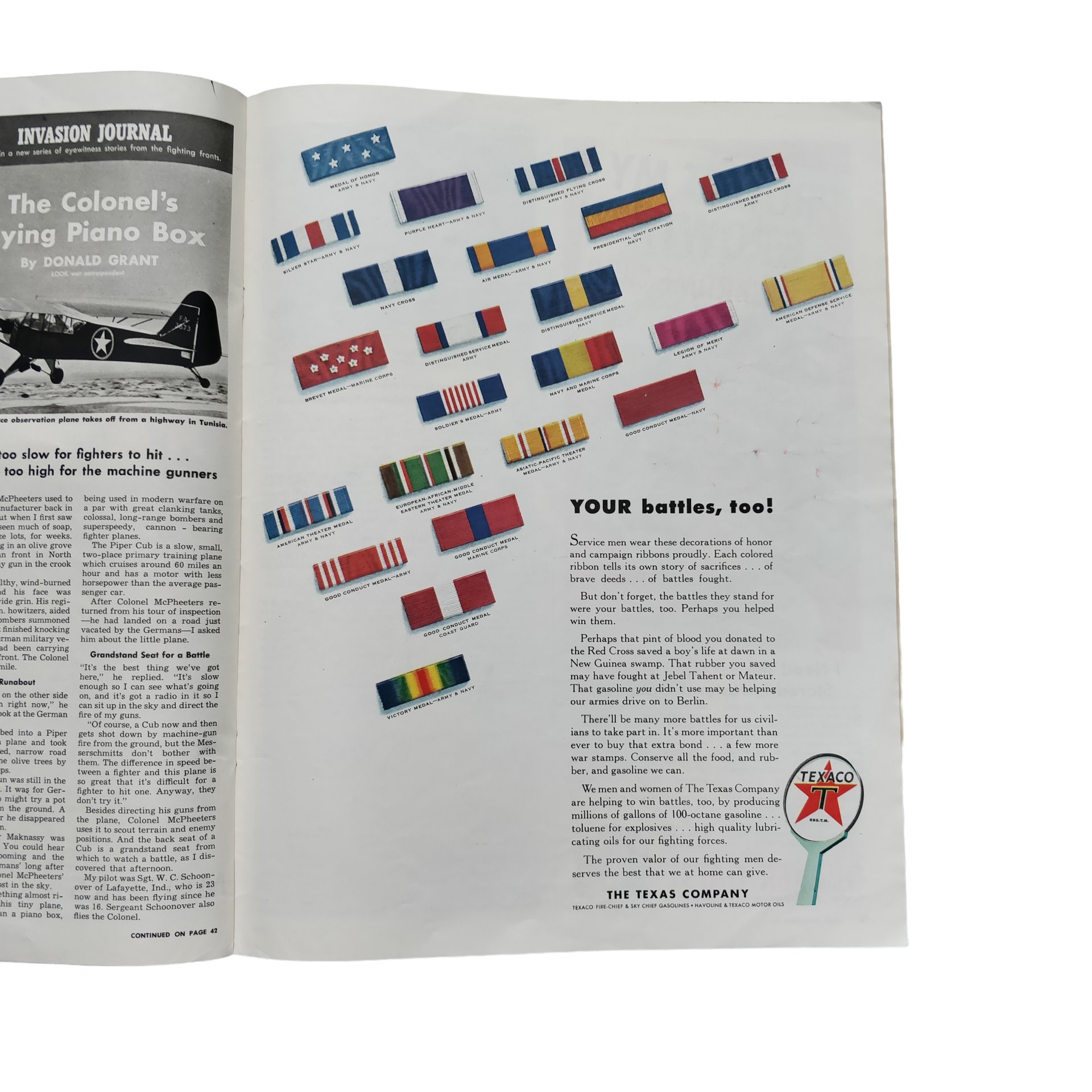 WWII US Look Magazine Roosevelt Named — image 7