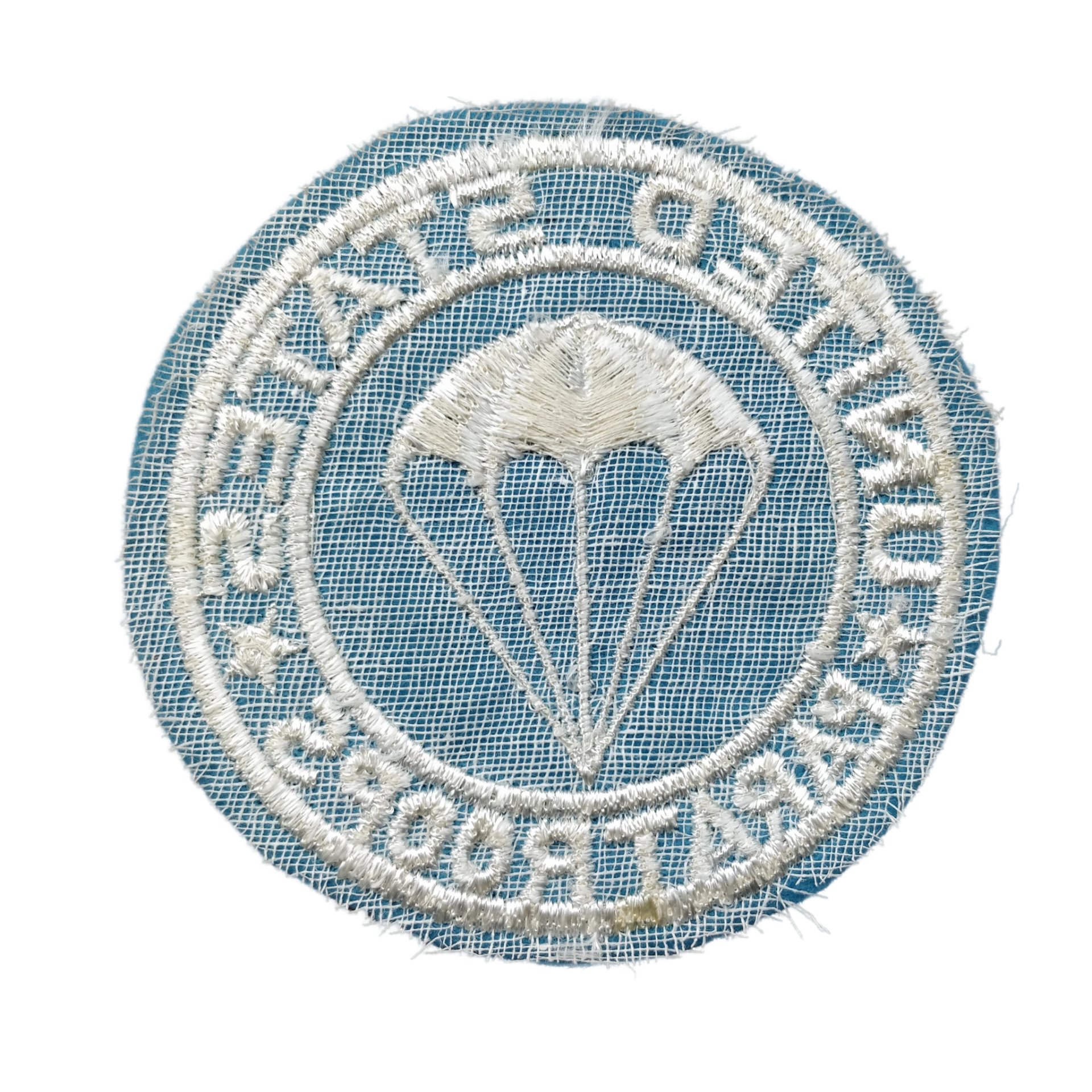 WWII US Airborne Paratrooper Infantry Pocket Patch — image 2