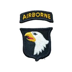 1960's 101st Airborne Division Patch With Tab