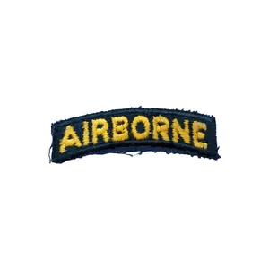 Korean War Black Airborne Tab