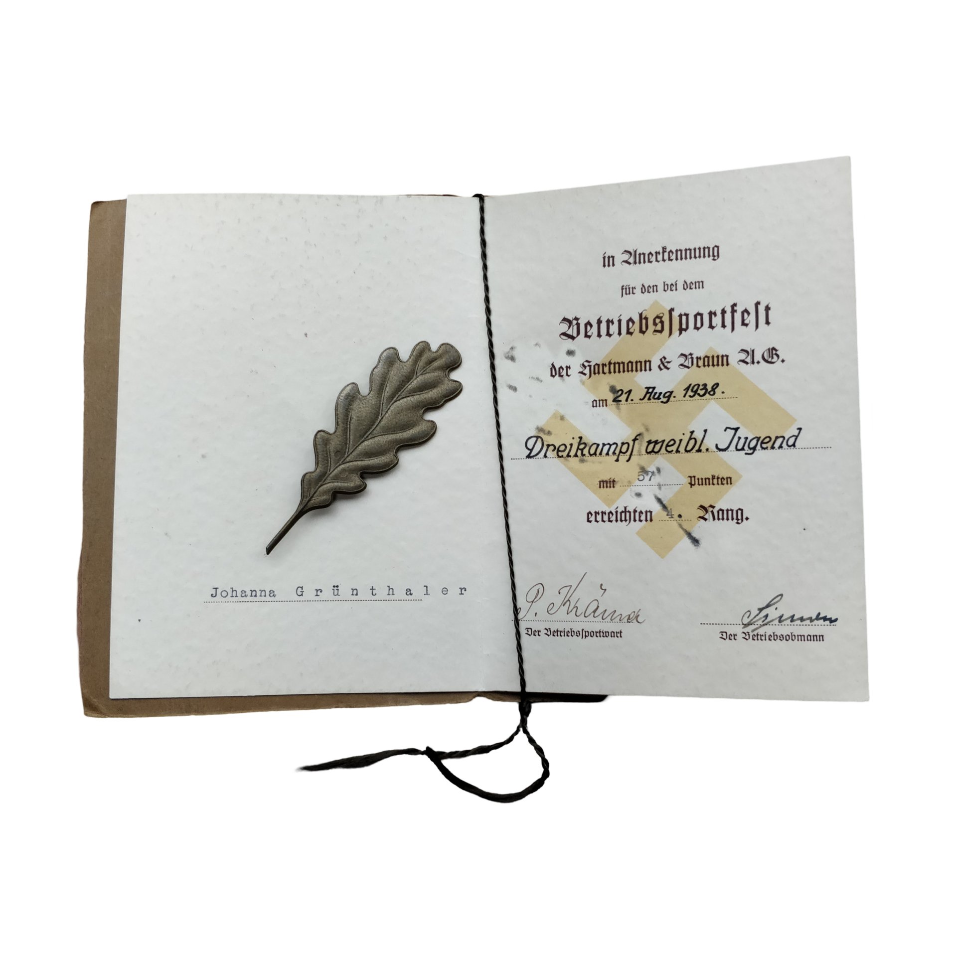 WWII German NSRL Sports Award Set — image 4