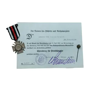 WWI German Frontkampfer Medal Set