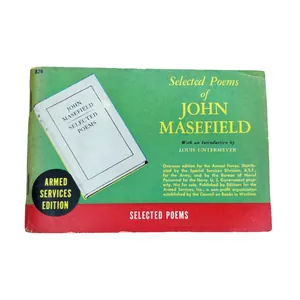 WWII US Pocket Reading Booklet Selected Poems