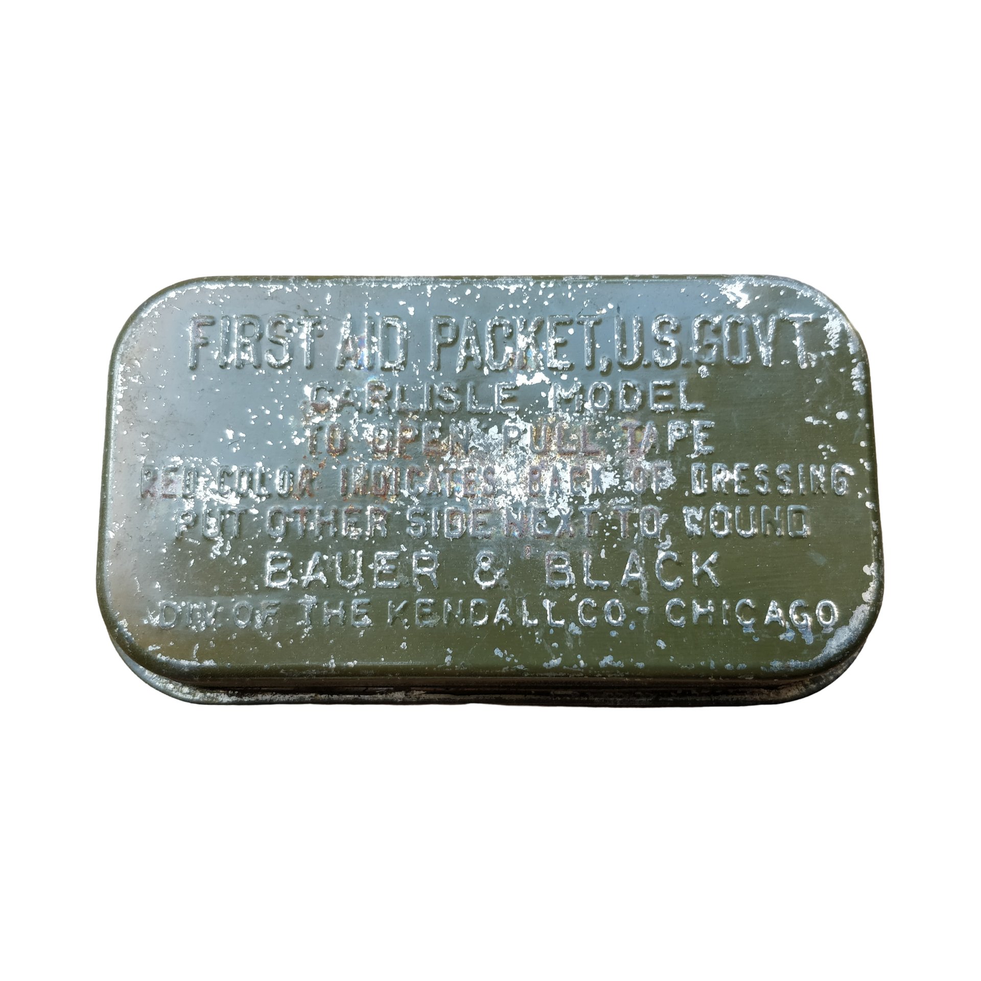 WWII US First Aid Tin With Sulfanilamide x — image 4