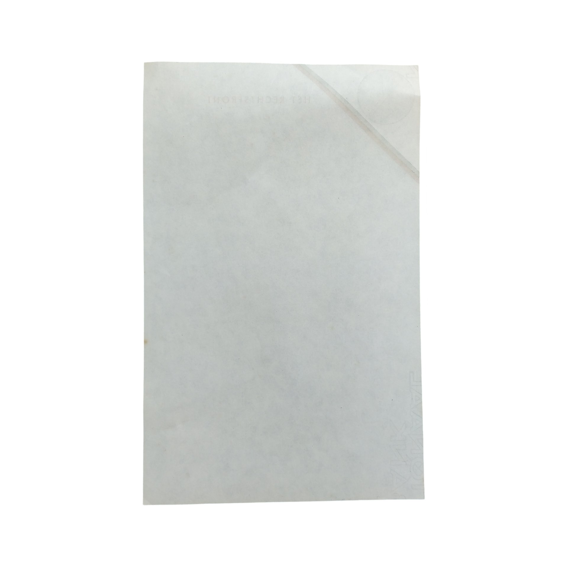 WWII Dutch Rechtsfront Document — image 2