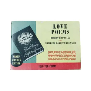 WWII US Pocket Reading Booklet Love Poems