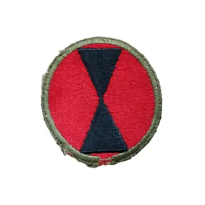 WWII US 7th Infantry Division Error Patch