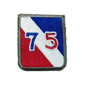 WWII US 75th Infantry Division Error Patch