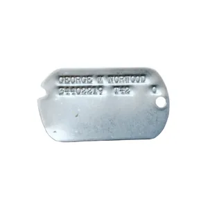 WWII US Dog Tag Norwood