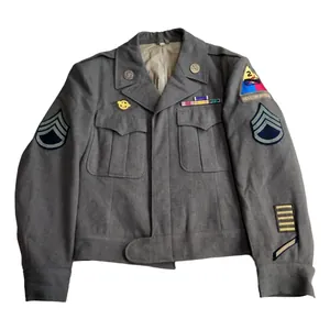 WWII US 2nd Armored Division Ike Jacket Hell On Wheels