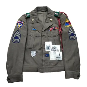 WWII / Occupation Era 2nd Armored Division Ike Jacket Set …