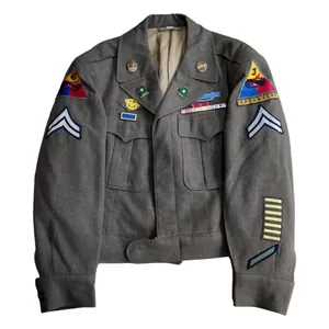 WWII US 3rd Armored Division Ike Jacket Spearhead Named