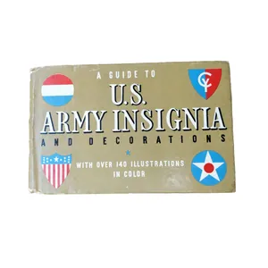 WWII US Booklet US Army Insignia