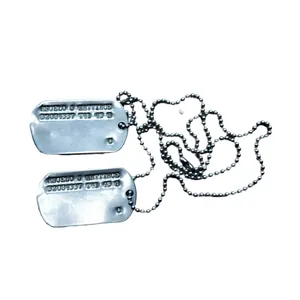 WWII US Dog Tag Set Mattiace