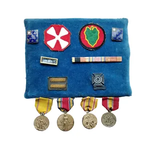 WWII US Medal Grouping 24th Infantry Division 34th Infantry Regiment