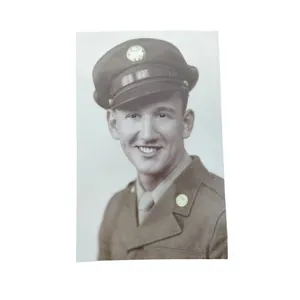 WWII US Small Portrait Photograph