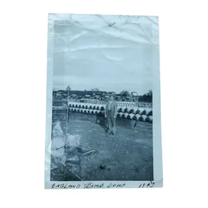 WWII US Photograph Bombs At Air Base England