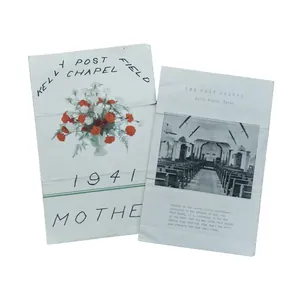 WWII US Chapel Document Set 1941